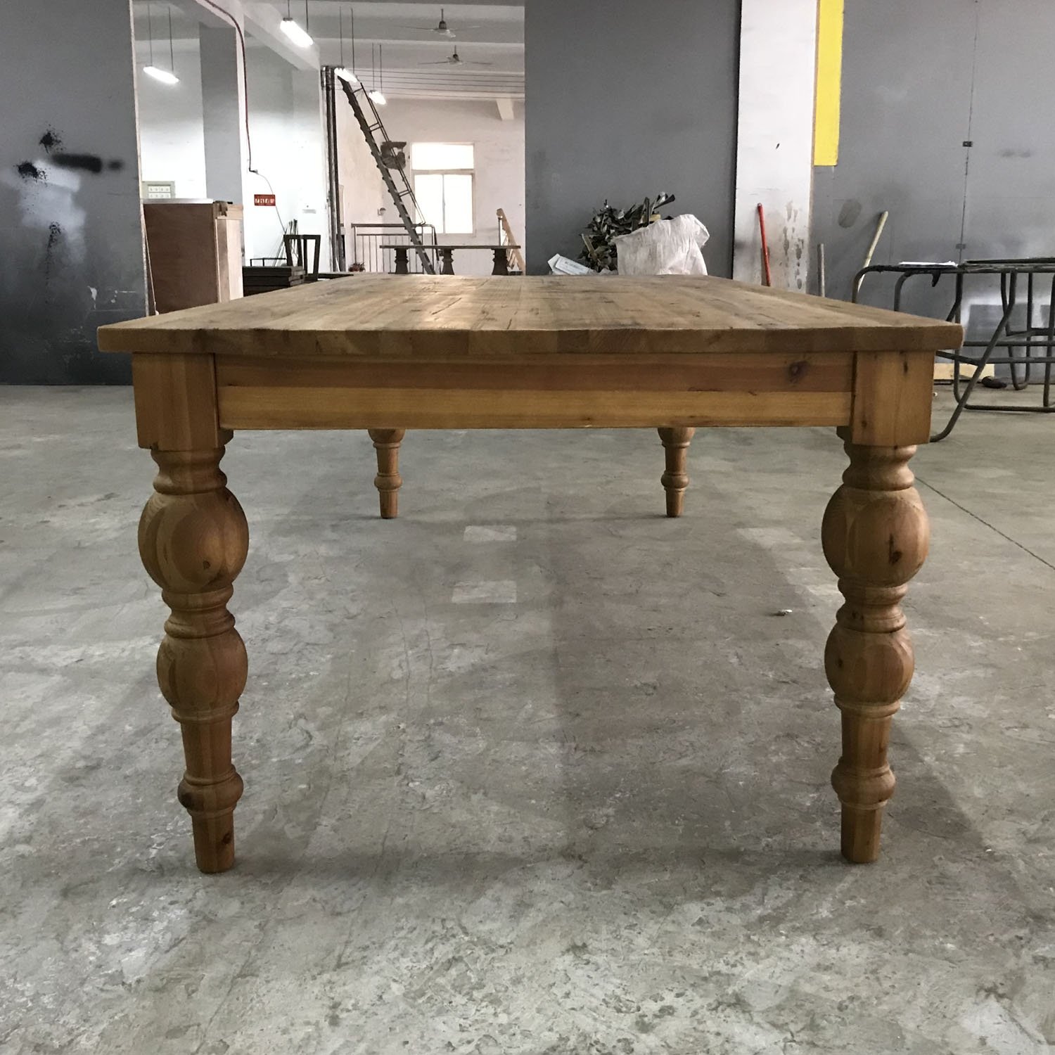 MRS WOODS Reclaimed wood rustic farm table for event wedding