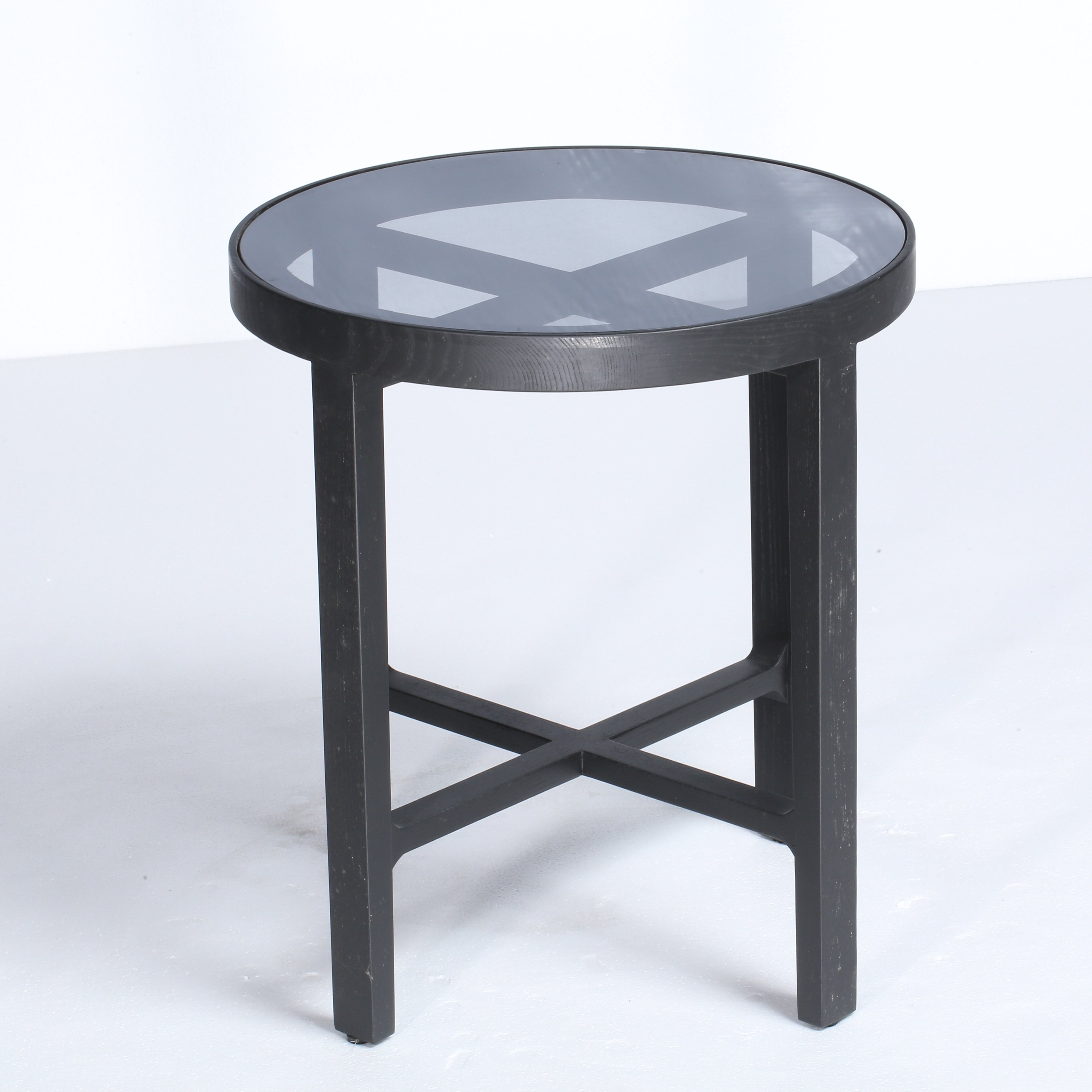 Home Furniture Round Table Dining Room Table Nordic Simple Small Apartment Vintage Round Table with Glass top