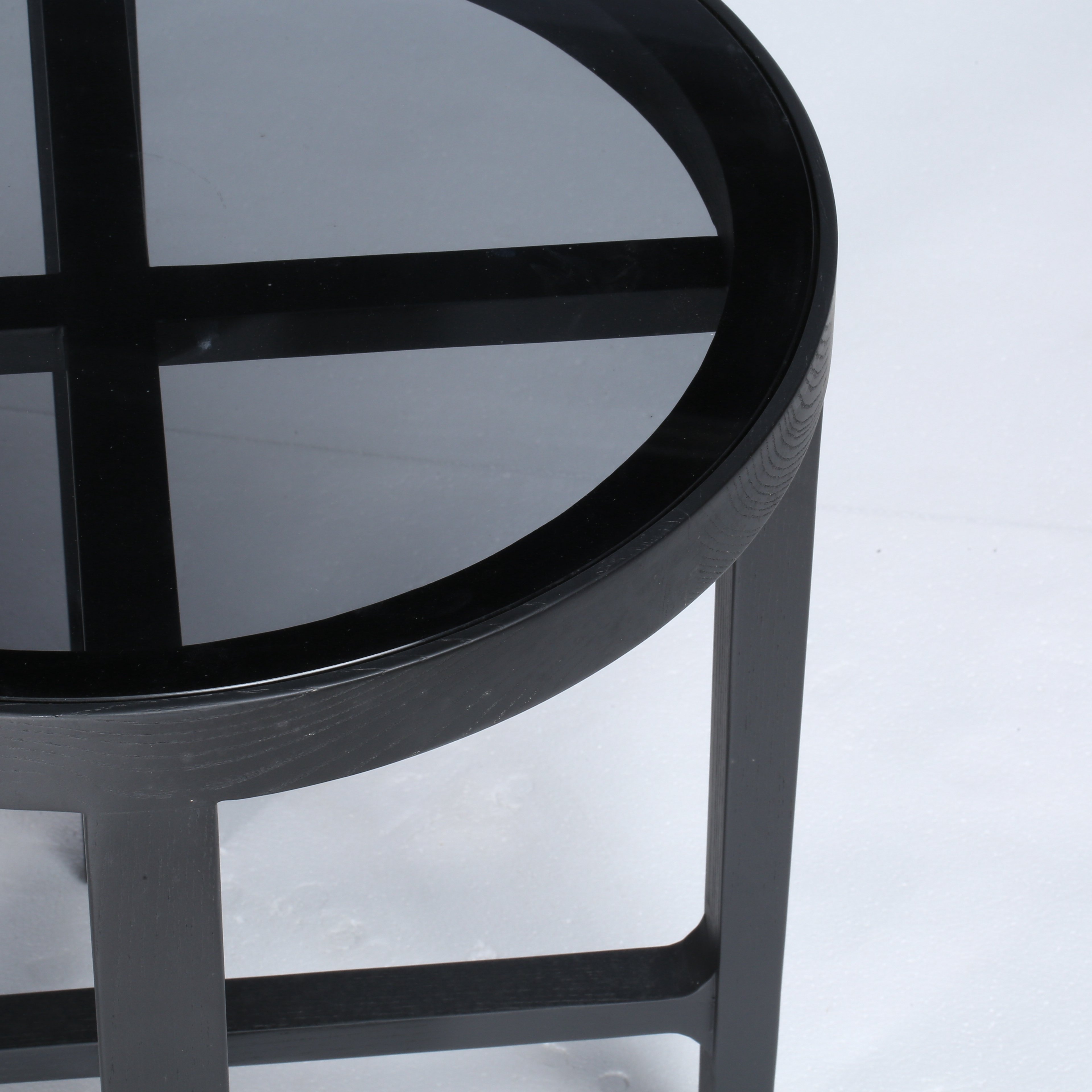 Home Furniture Round Table Dining Room Table Nordic Simple Small Apartment Vintage Round Table with Glass top