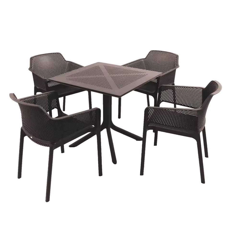 Wholesale PP Dining Table Outdoor Patio Garden Table Open-air Barbecue Table