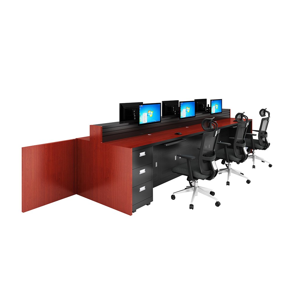 Command Center Security Control Center Desk Equipment Furniture Monitoring Console Table