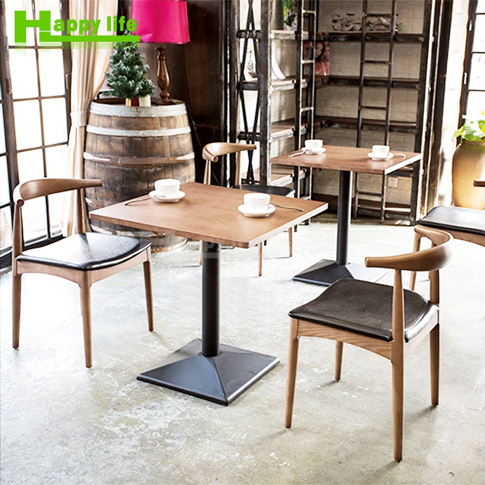 Chinese antique vintage hotel french style luxury restaurant dining room table and chair set
