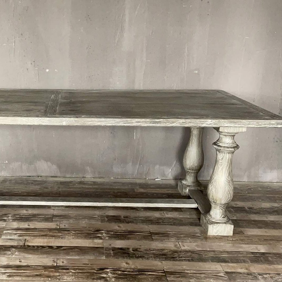 MRS WOODS 10-12 Seater Reclaimed Solid Wood Rectangular Dining Table Farmhouse Wedding Rental for Events Hotel/Living Room Use