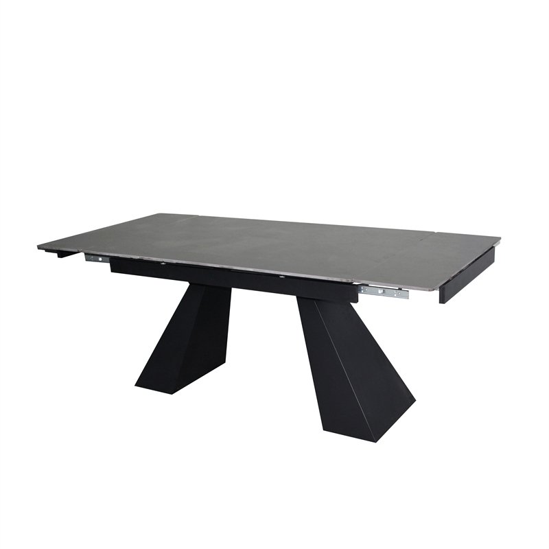 multifunction New Rectangular extendable folding dining table set Marble Top dinning Table Set for dining room