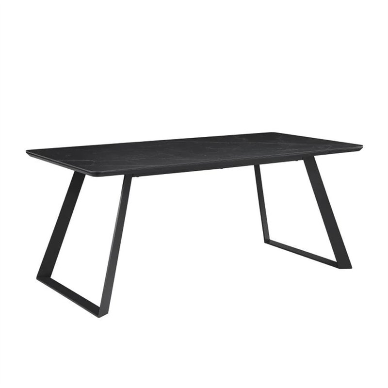multifunction New Rectangular extendable folding dining table set Marble Top dinning Table Set for dining room