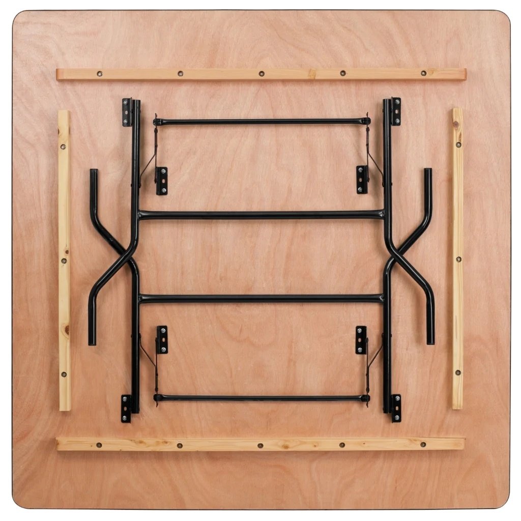 153x153cm Square 60FT Square Folding Table