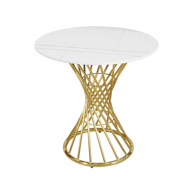 Party decoration gold wedding personalized competitive price corner coffee table european concrete coffee table nordic