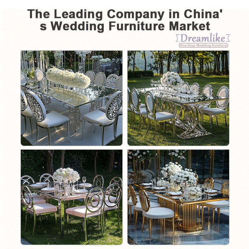 Modern Glass Top Dining Table gold silver stainless steel table rectangular mirror glass wedding party table