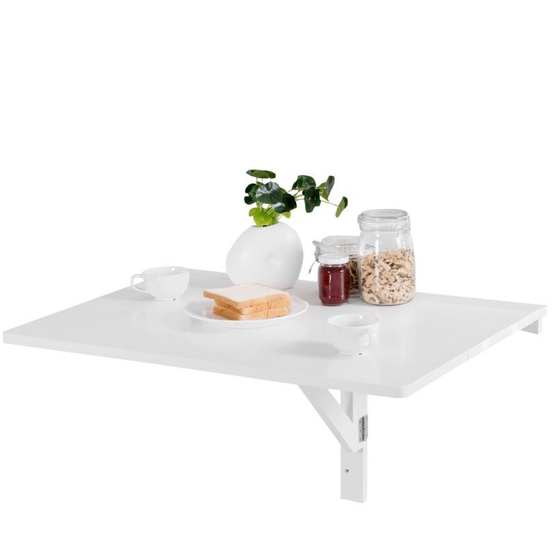Computer Desk Table Wall-mounted Deciduous Foldable Dining Table And Kitchen Table