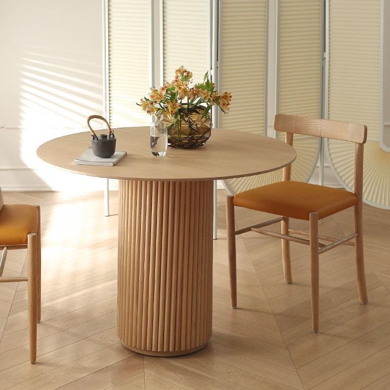 Modern Rustic Wooden Wedding round Table event wood Base For bar table