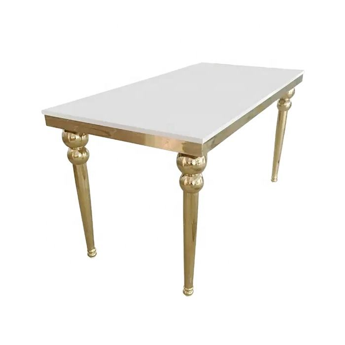 Fancy Mr&Mrs kitchen wedding chair and oval dining tables perfect for luxurious wedding receptions