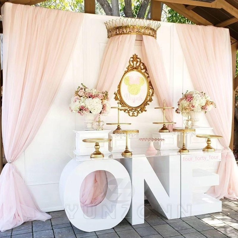 LOVE/ONE/BABY Modern Design Table Letter and Number for Dining Outdoor Hotel Living Room Events Decoration Supplies
