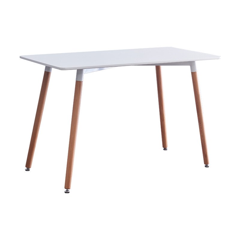 nordic wood table top square Coffee dining table set 4 seater for Kitchen furniture