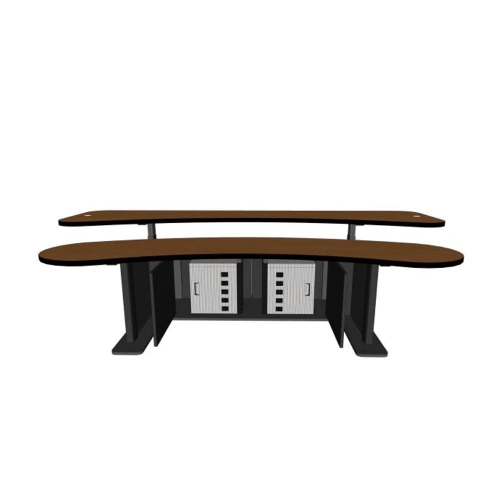 Innovative IT Scheduling Office Furniture Manufacturer Multi-Function Height Adjustable Lift Table Control Room Console