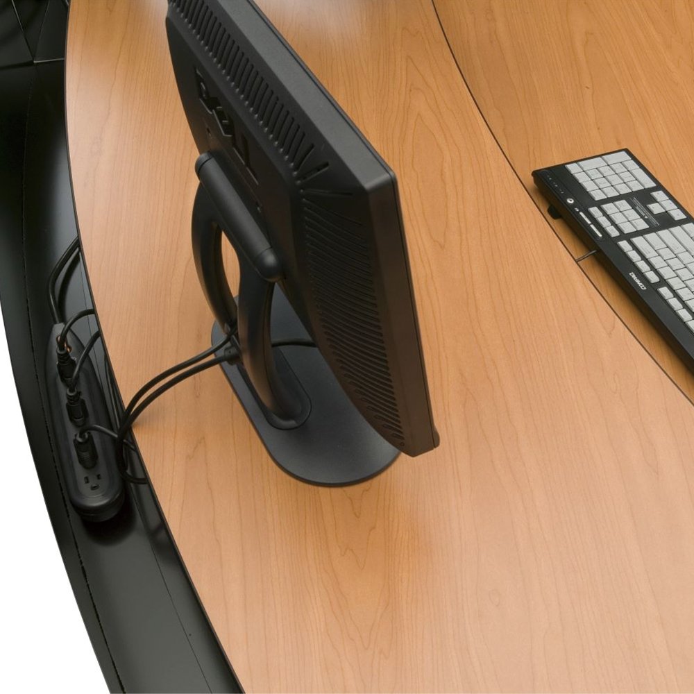 Innovative IT Scheduling Office Furniture Manufacturer Multi-Function Height Adjustable Lift Table Control Room Console