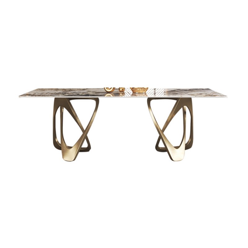 Modern Minimalist Space Saving Furniture Luxury Glass Dining Table Dining Table Chairs and Dining Table Sets