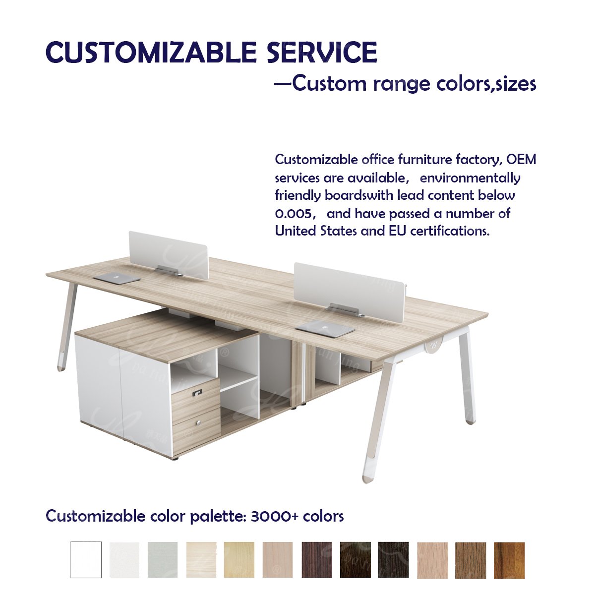 University Furniture with Lectern Feature Modern Wooden Church Pulpit and Teacher Podium School-Friendly Speech Table