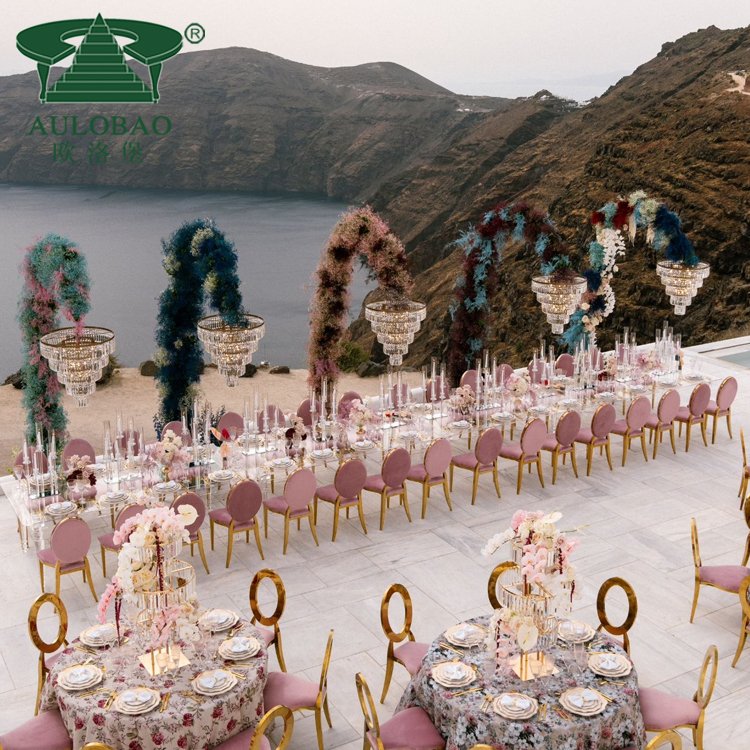 Wedding Furniture Clear Acrylic Wedding Dining Table Settings
