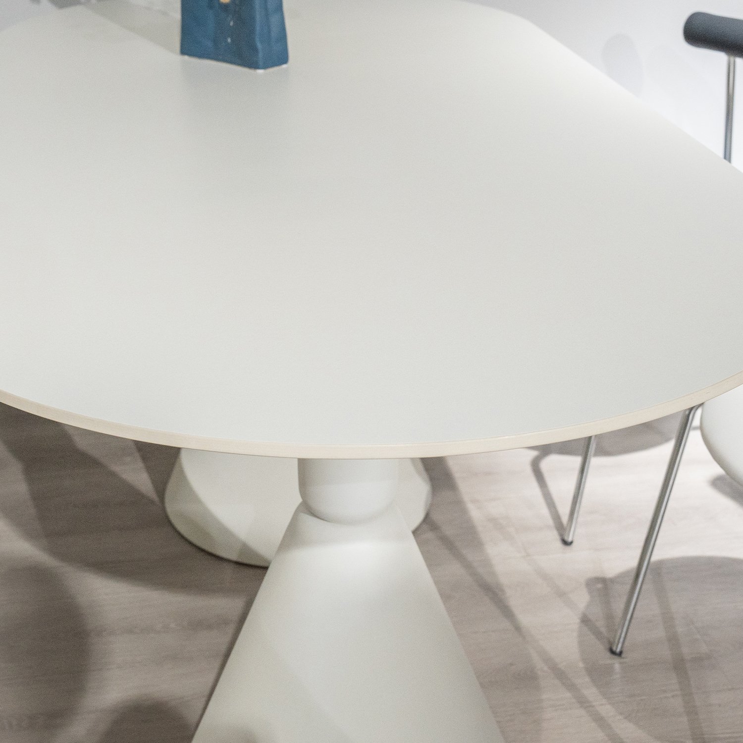 Italian Style Minimalist Dining Table 4 Chairs In White Function Kitchen Furniture Small Apartment Convertible Rectangular Table