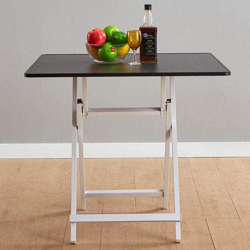 Factory supply home dining furniture MDF folding dining table modern square dining tables for small space