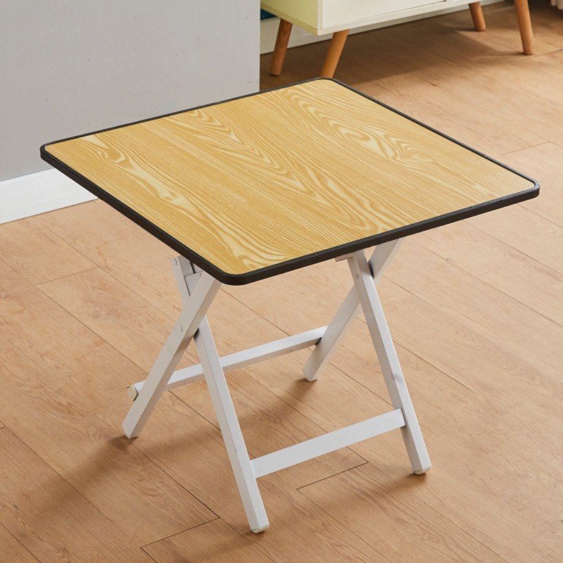Factory supply home dining furniture MDF folding dining table modern square dining tables for small space
