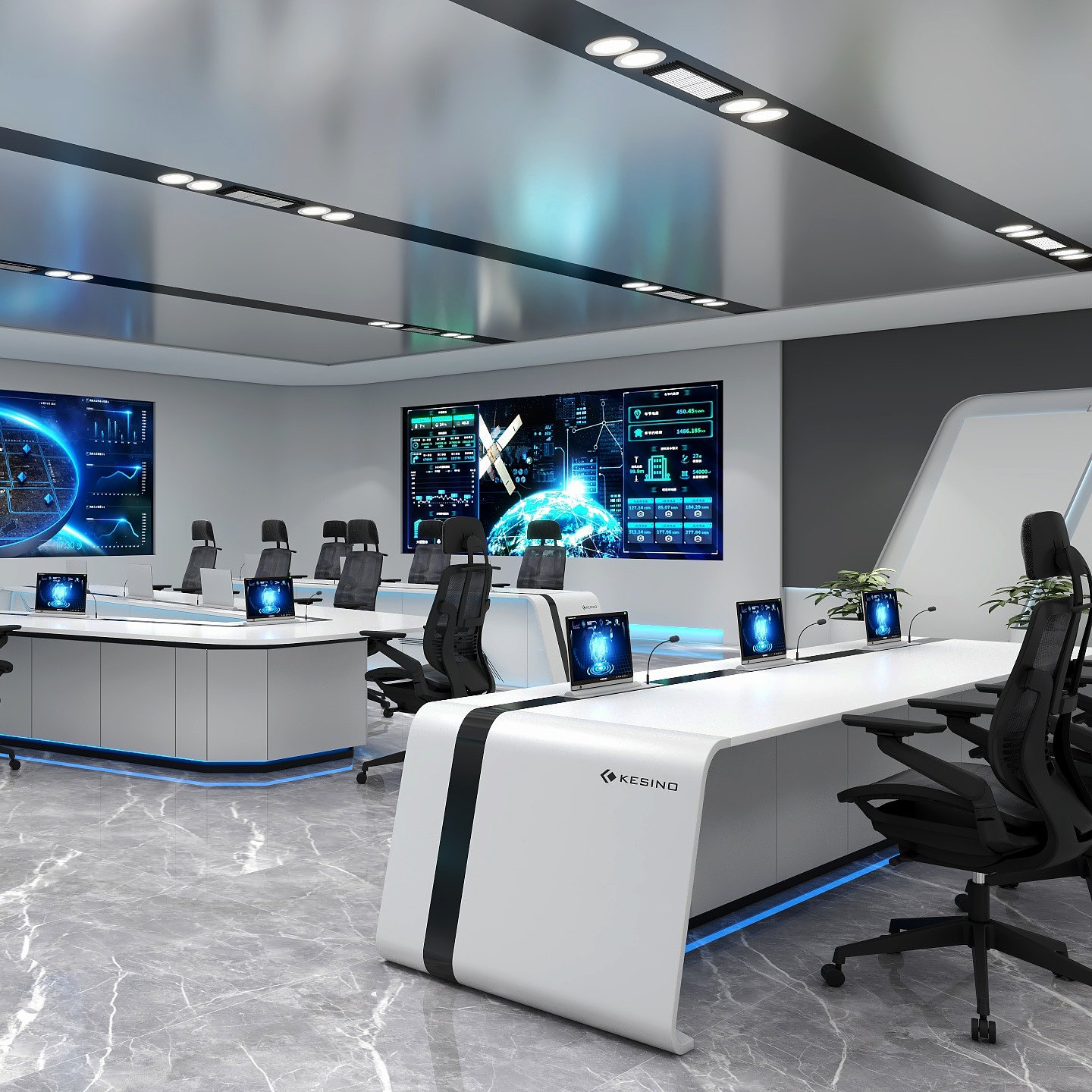 Modern control center room meeting desk conference table control office furniture