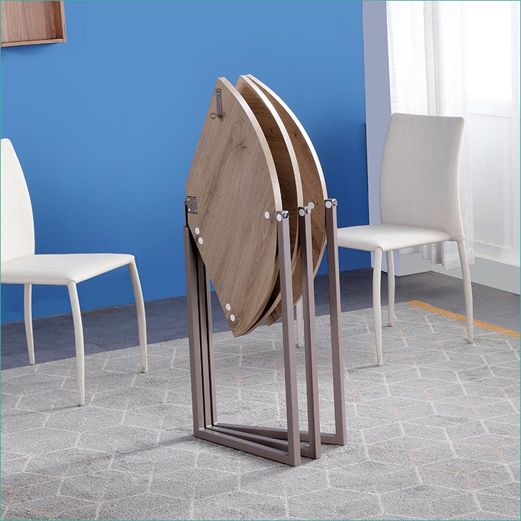 black stone pattern stackable cafe coffee table marble texture foldable dining banquet table