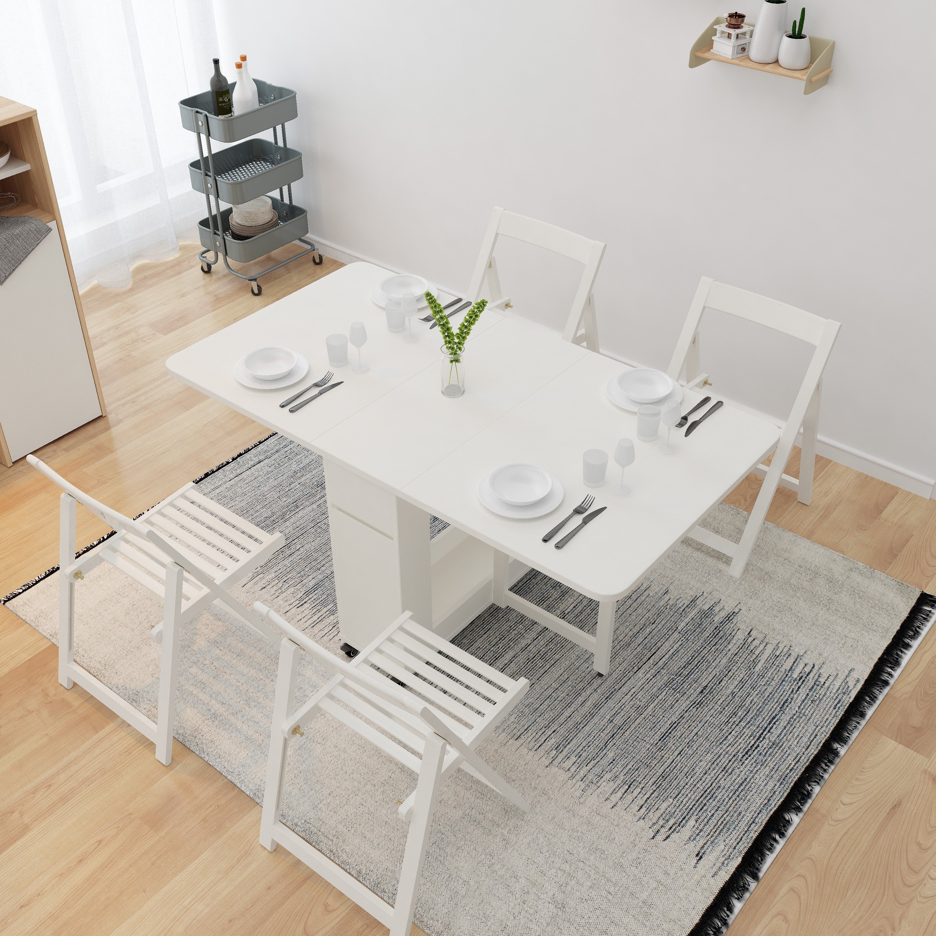 Factory Macufacture Luxury Modern Wooden Dinning Table