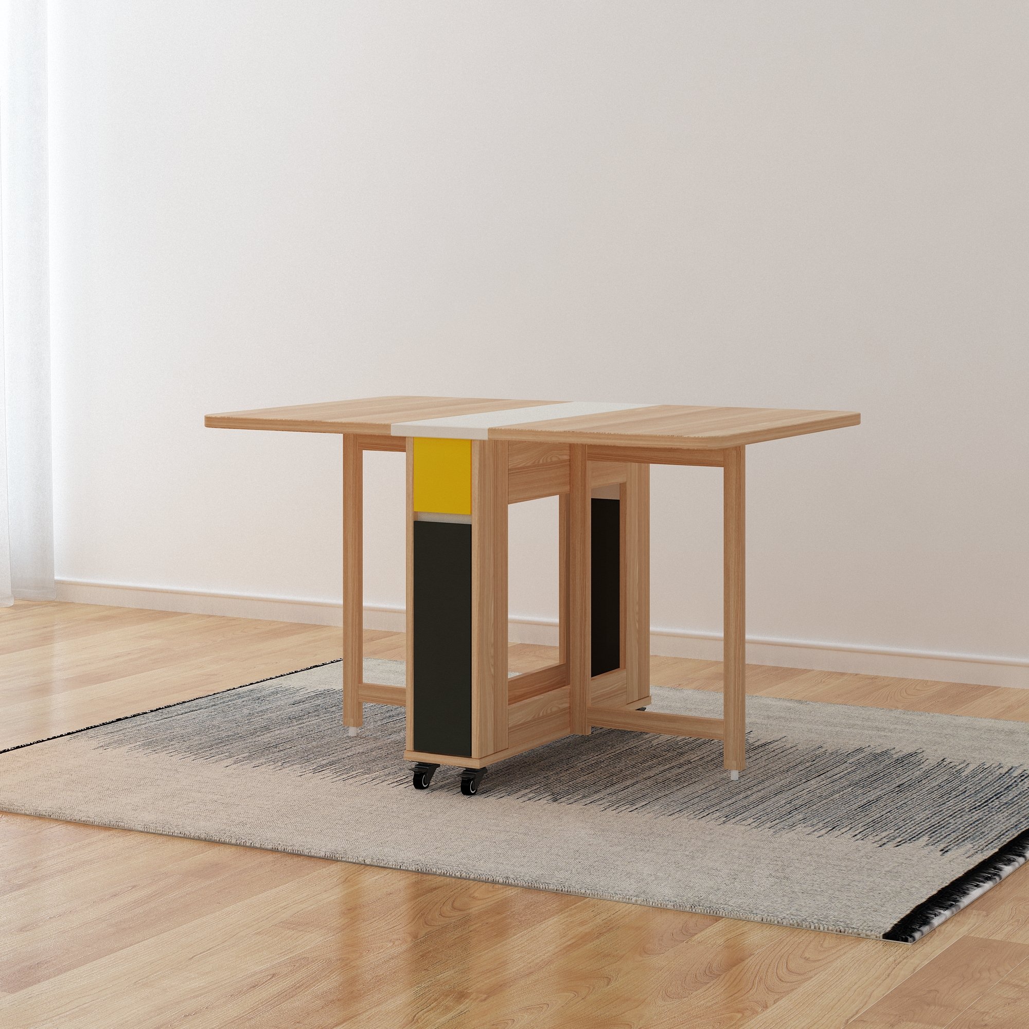 Factory Macufacture Luxury Modern Wooden Dinning Table