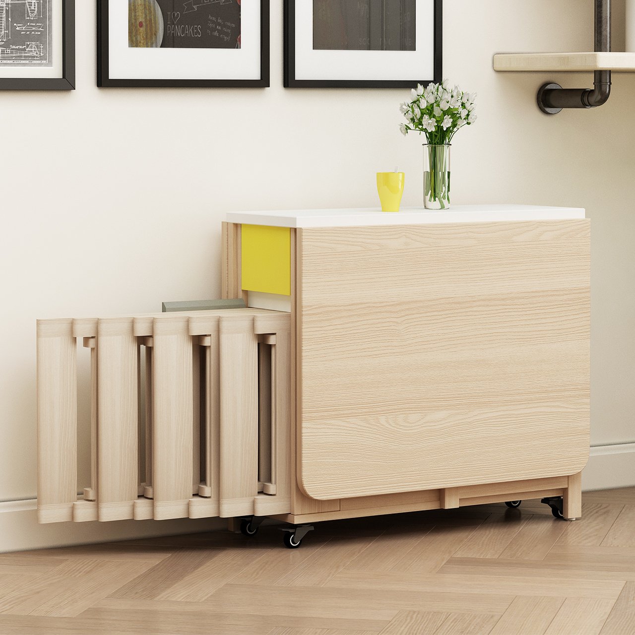 Factory Macufacture Luxury Modern Wooden Dinning Table