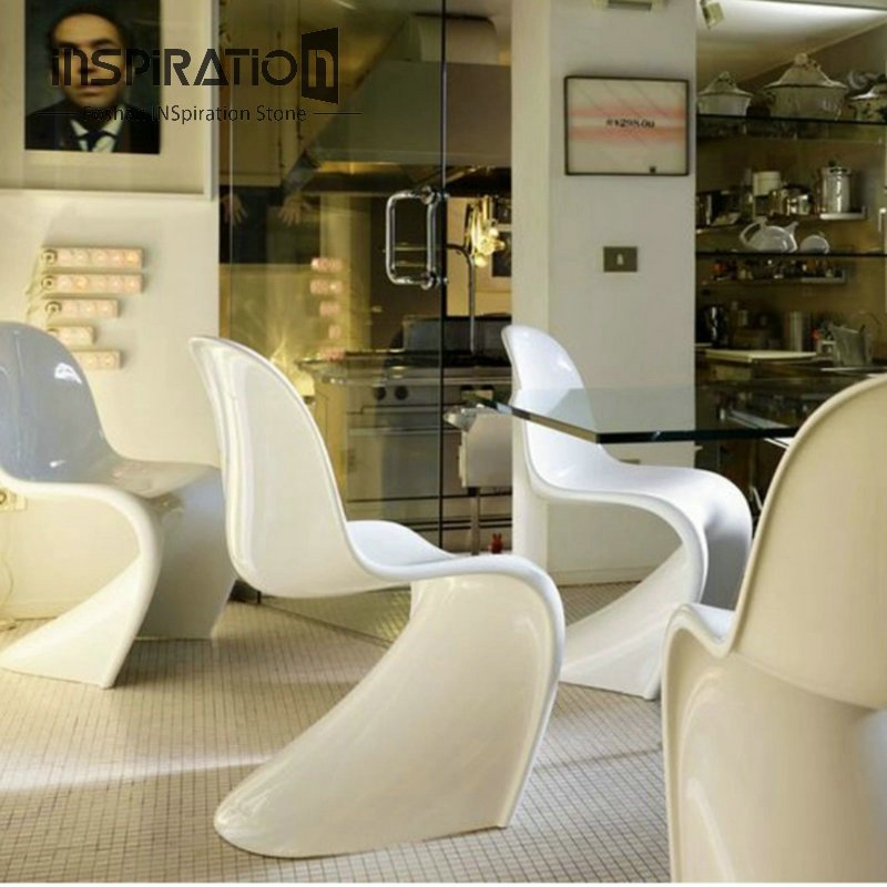 Foshan direct factory Fiberglass FRP tables fiberglass furniture large table and chairs