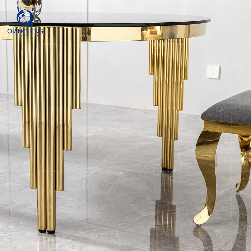 8 Seater Dining Set Metal Stone Italian Modern Dinning Tables Luxury Marble Dining Tables