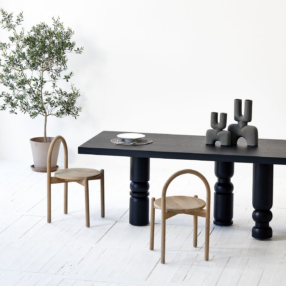Modern Luxury Table Living Room Furniture Solid Walnut Wooden Dining Console Tables