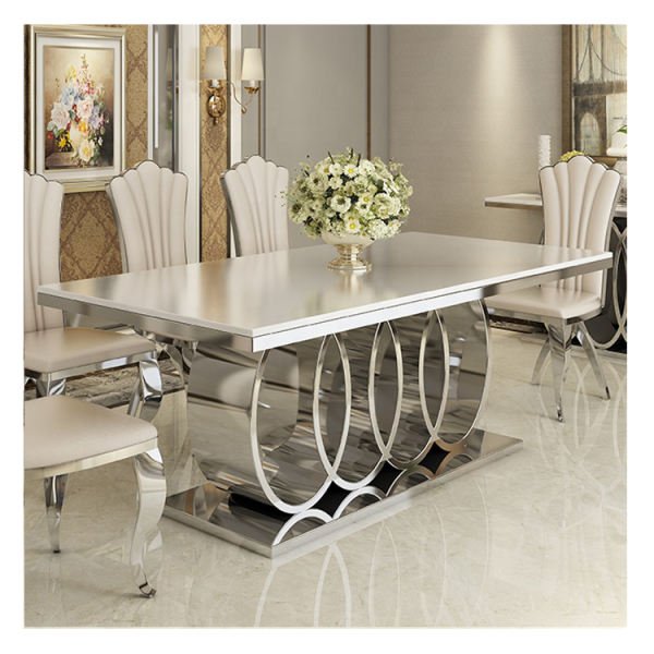 Home furniture Luxury modern dining room sets dinning table and chair set dining table sets comedores mesa de comedor