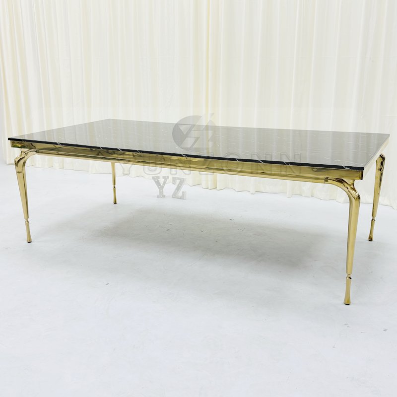 Modern Luxury Marble Dining Table Set New Design Style Hotel Furniture for Dining Room
