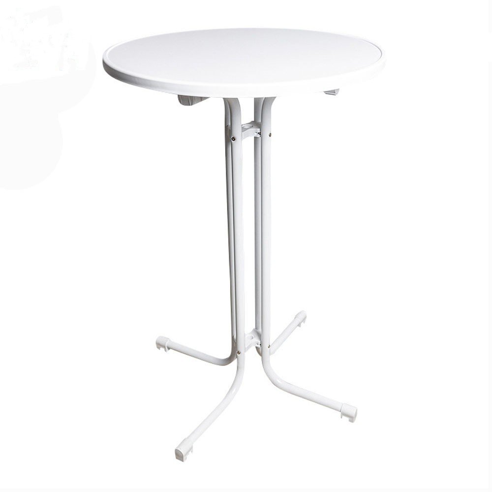 Factory Direct White Modern Design Portable High Bar Table