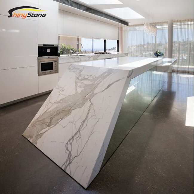 Luxury Artificial Marble Kitchen Bench Table
