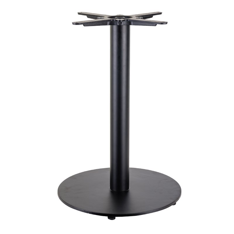 Lifepursue 80cm round black marble with meta edge Bistro Dining Table set