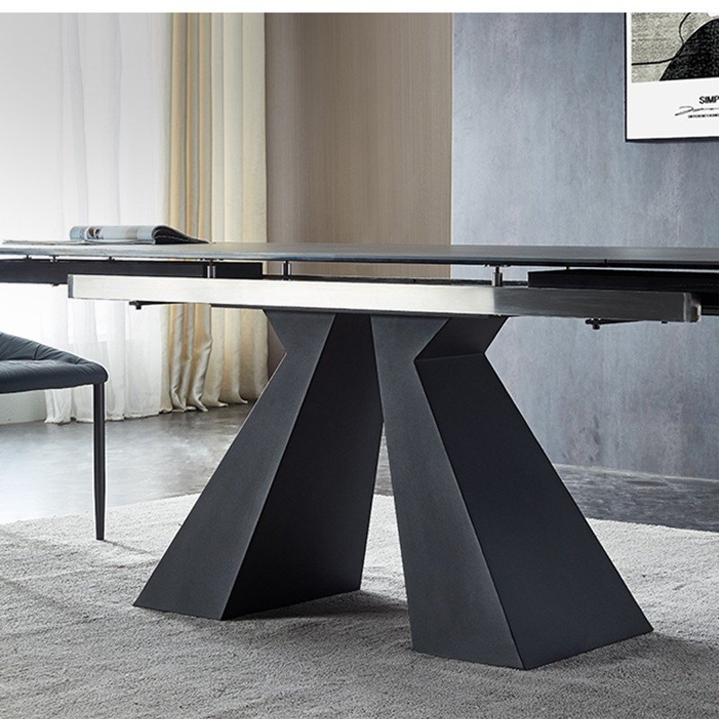 Dining Table Dinning Room Set With 6 Chairs Modern Marble Top Dinning Table