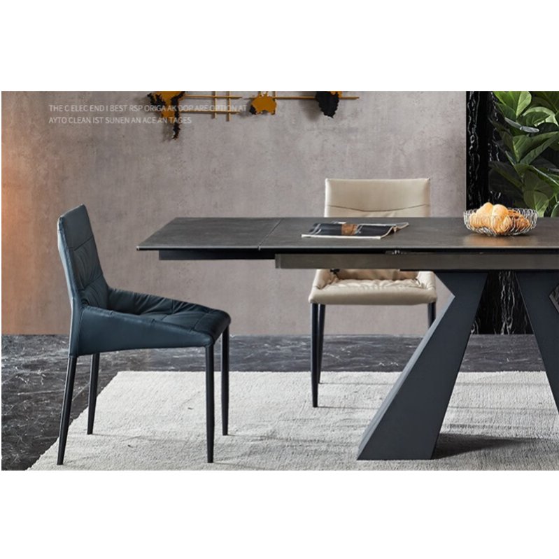 Dining Table Dinning Room Set With 6 Chairs Modern Marble Top Dinning Table