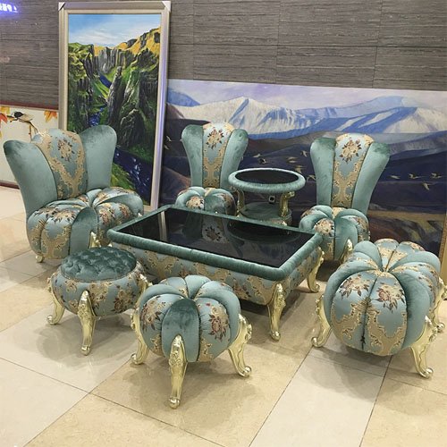 Colorful Nail Salon Equipment And Furniture Set,Leather Hotel Lobby Furniture