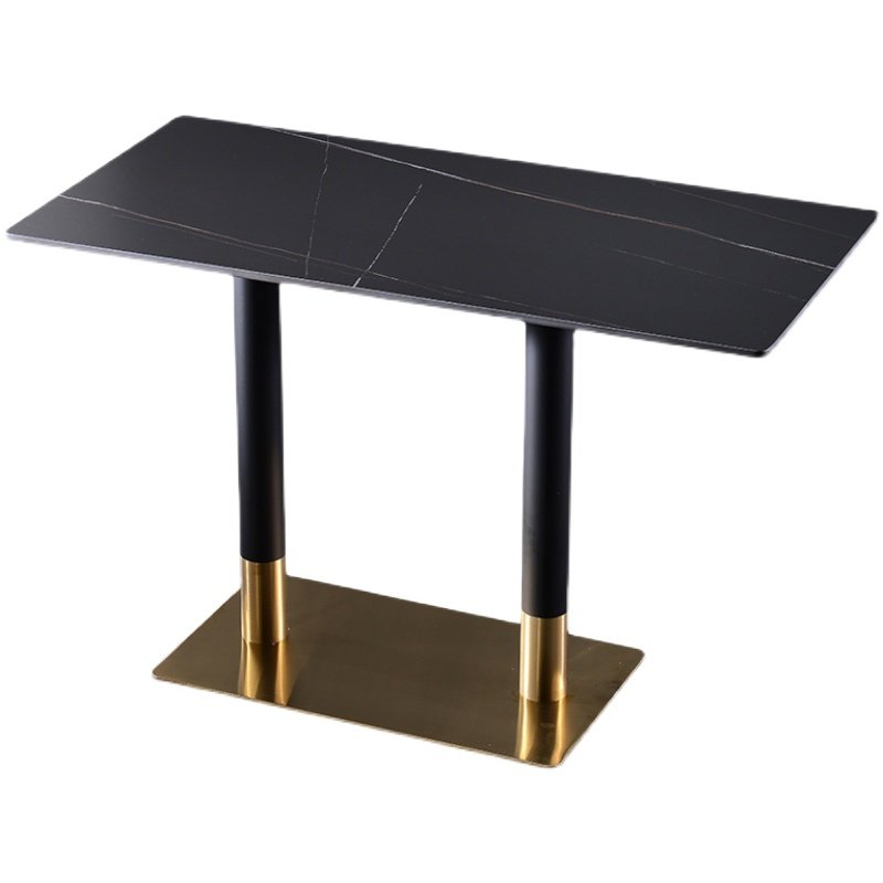 Dining Table And Chair Set Luxury Modern Restaurant Home Dining Room Dinning Table Glass Mdf Wooden Top Round Dining Table Set
