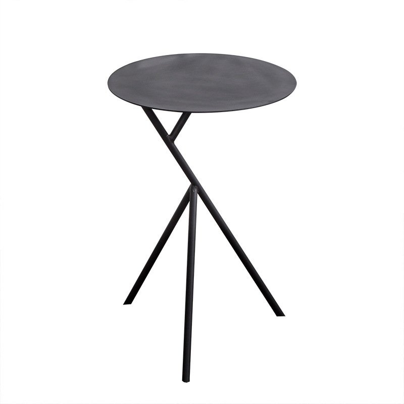 Wholesale Simple Design Multi Function Iron Art Tea Table Golden Color Tea Table Small Metal Table for Living Room Outdoor