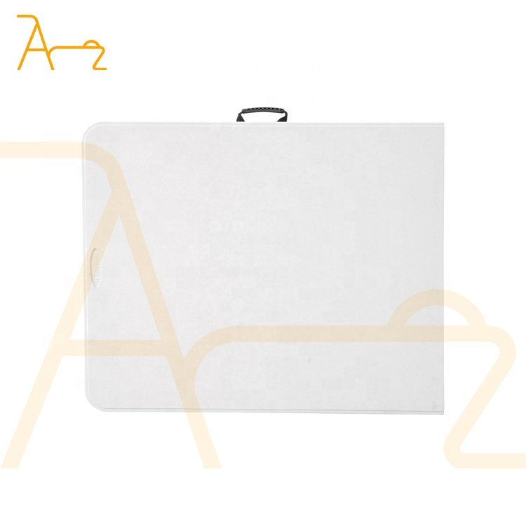 Wholesale Modern Wedding Banquet Furniture Dinning Table Picnic White Rectangular Plastic Fold Up Folding Outdoor Tables