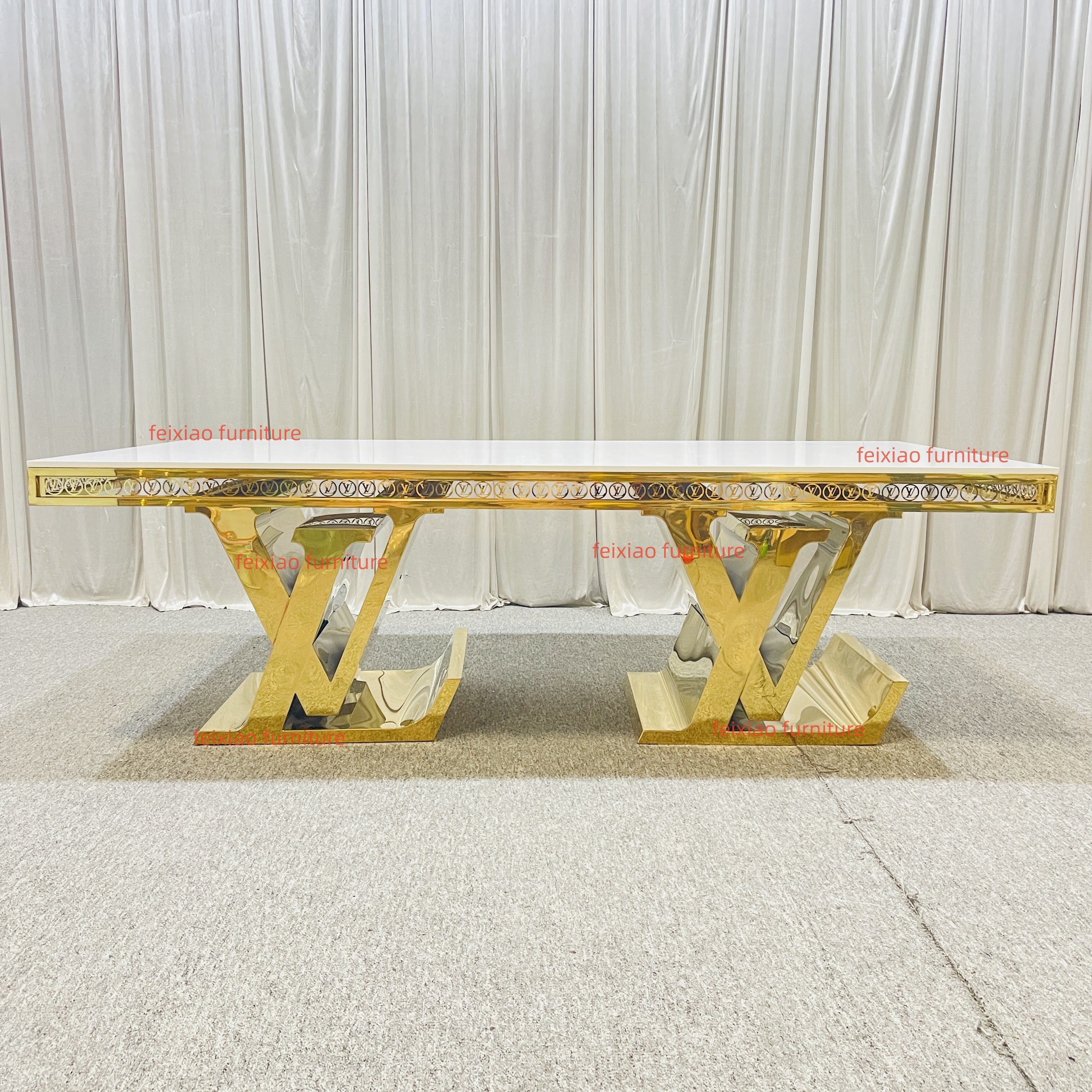 hot sale Stainless Steel Dining Table wedding table