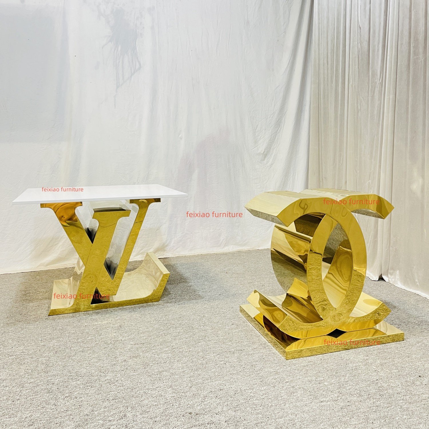 hot sale Stainless Steel Dining Table wedding table