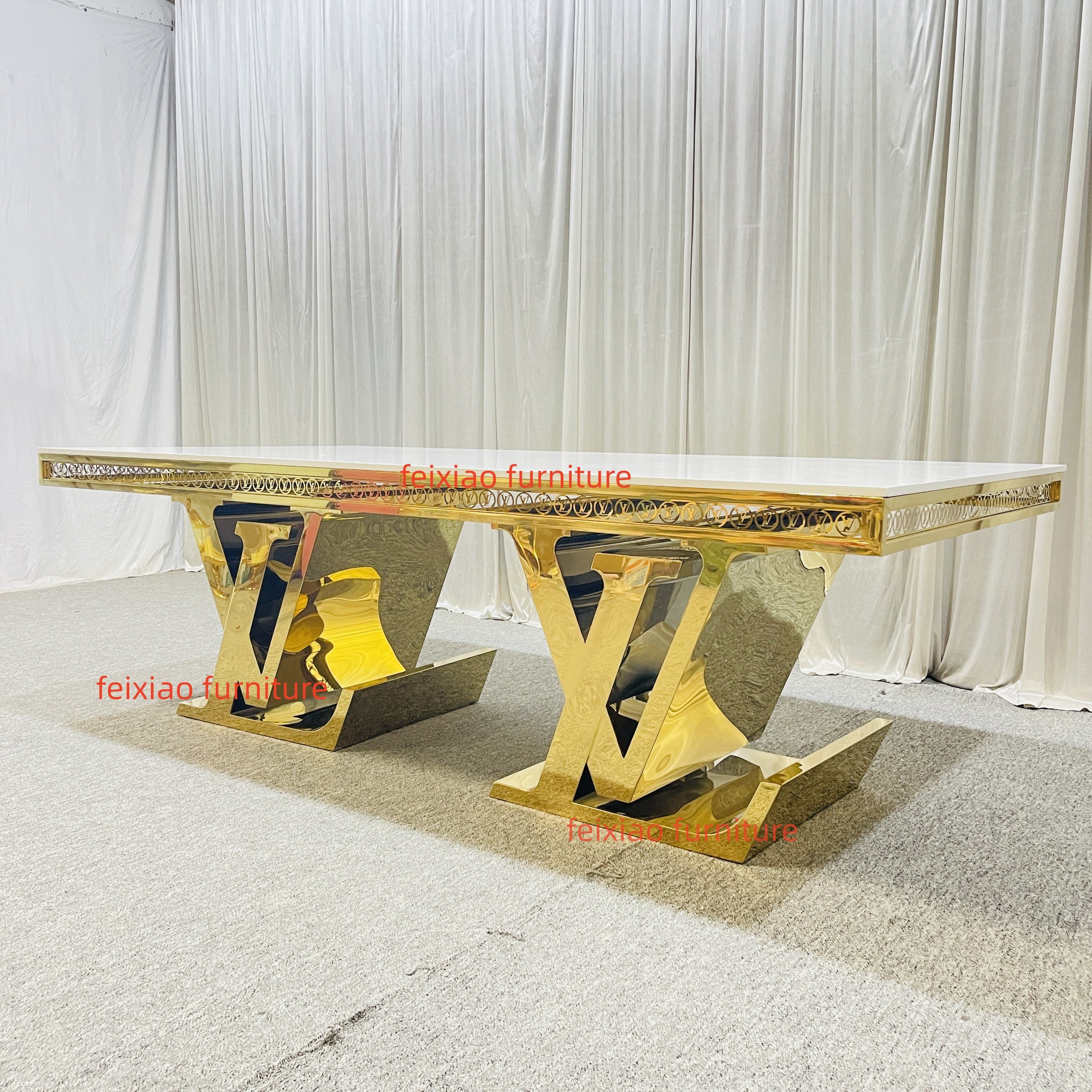hot sale Stainless Steel Dining Table wedding table