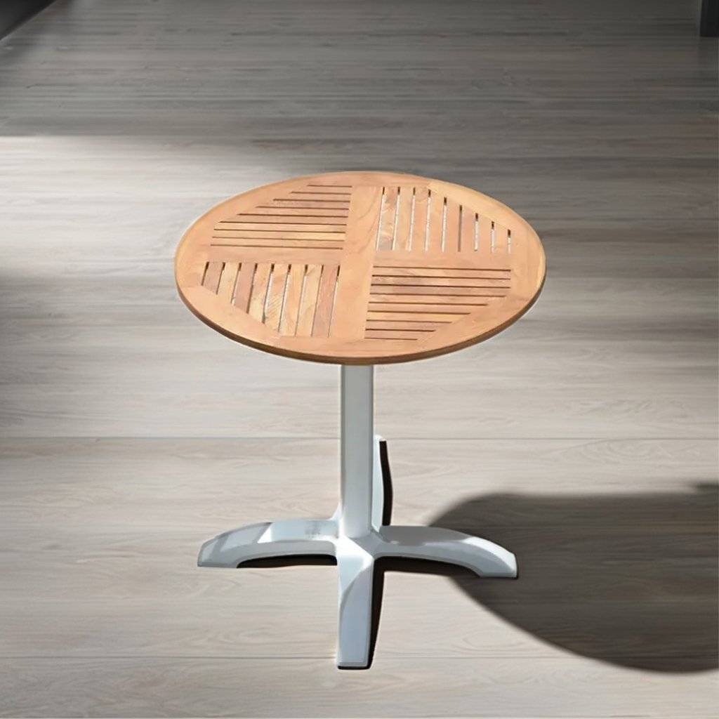 Outdoor Rectangle Plastic Wood Table Multifunctional Cafe Table for Hotels Schools Bedrooms