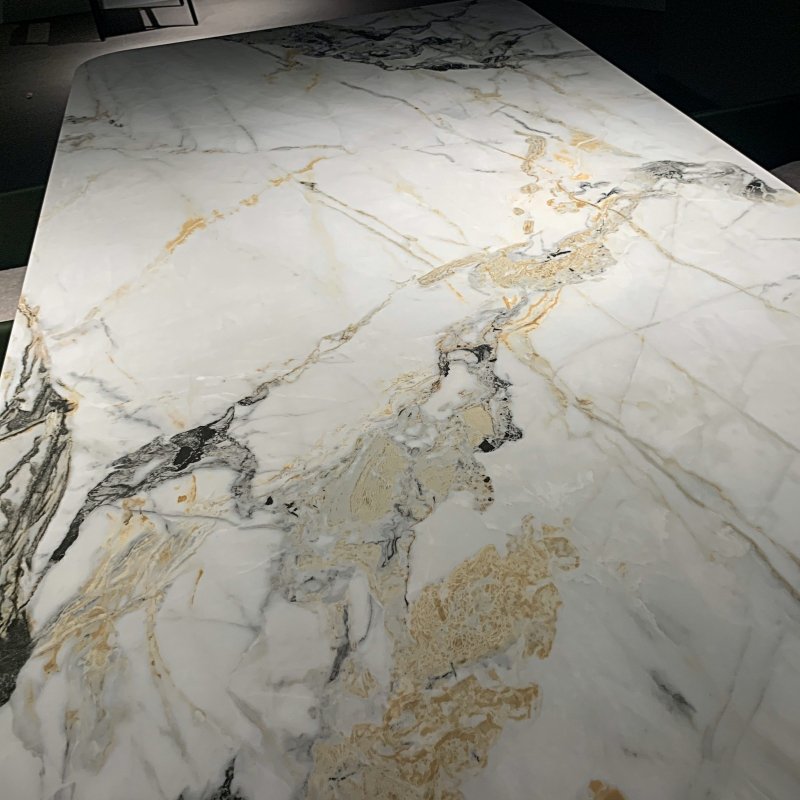Modern dining room furniture rectangular luxury marble dining table for Home Restaurant
