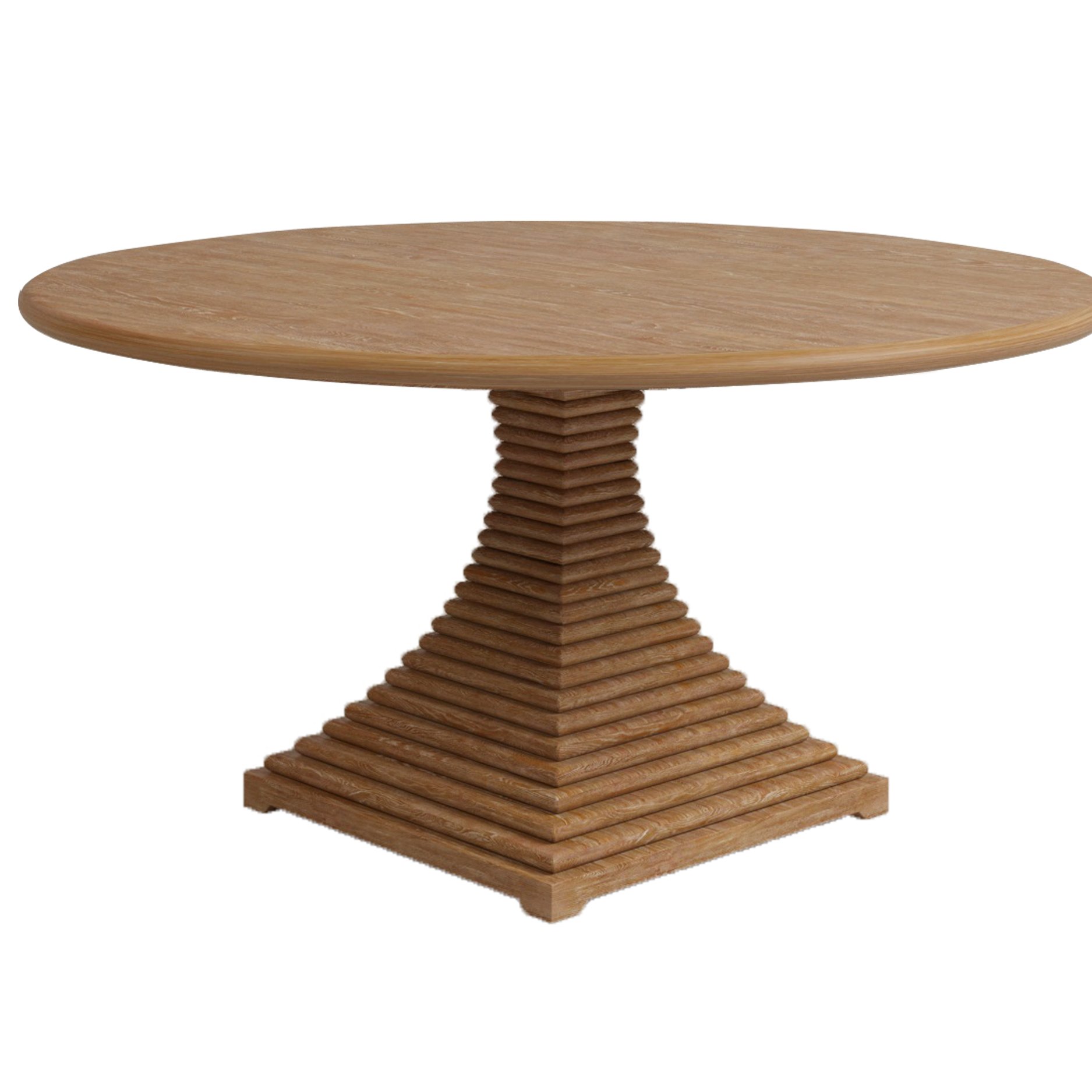 MRS WOODS New Design Oak Hotel Table Solid Reclaimed Wood Modern Classic Luxury dining Table